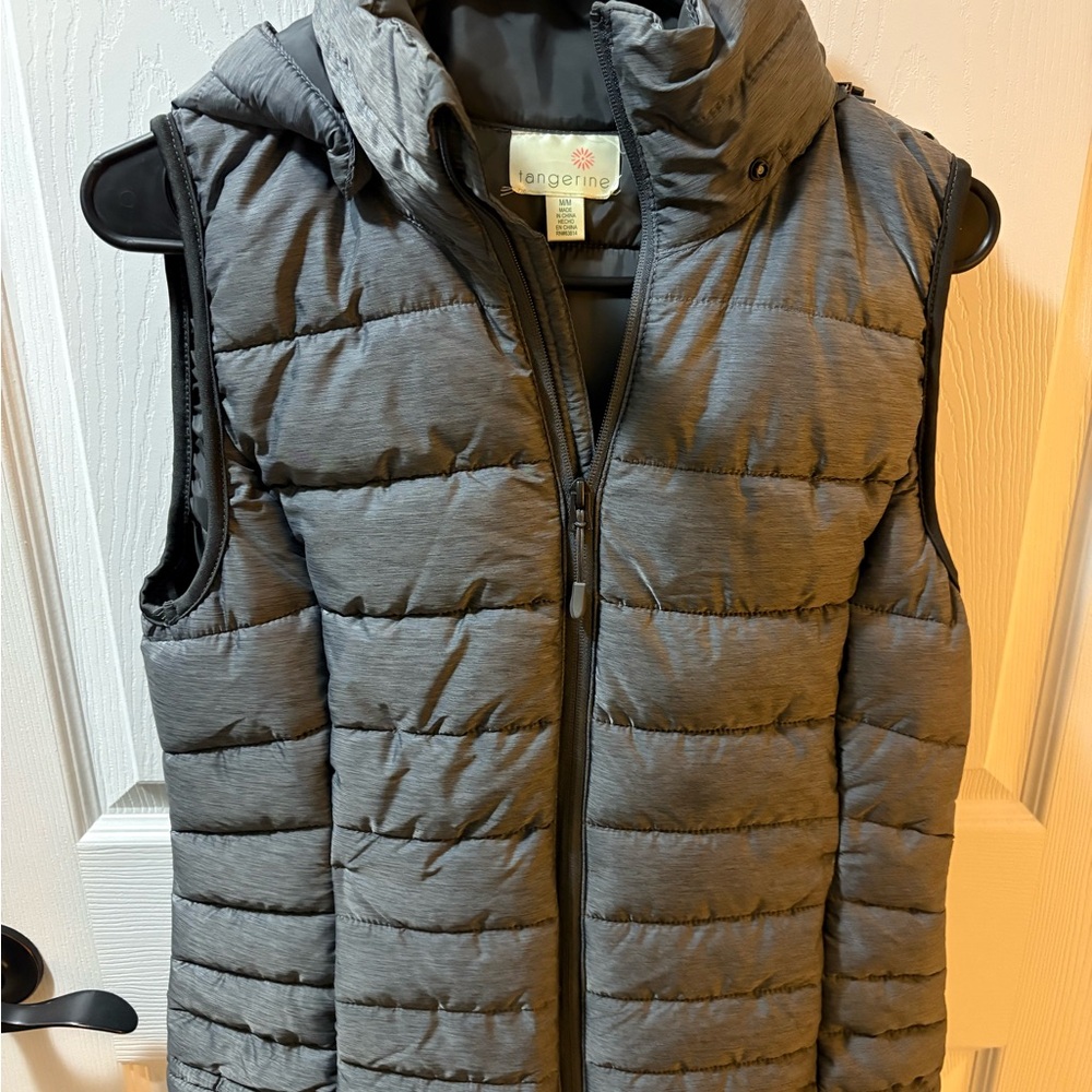 Tangerine Kids Charcoal Puffer Vest